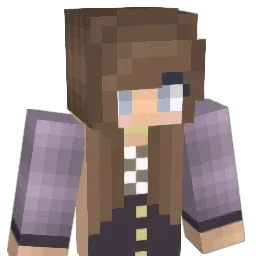 catring Minecraft avatar bust