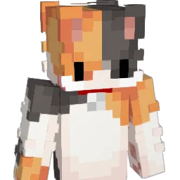 cattachi Minecraft avatar bust