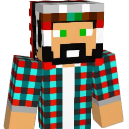 caution655 Minecraft avatar bust