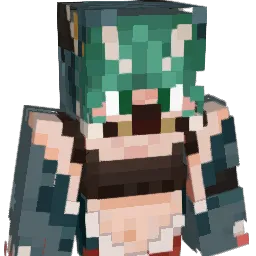 caxolotl Minecraft avatar bust