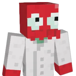 cdata Minecraft avatar bust