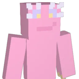 cecettuccine Minecraft avatar bust