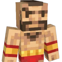ceratophrys Minecraft avatar bust