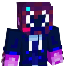 chain1ocked Minecraft avatar bust