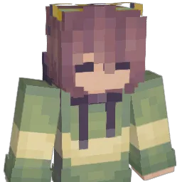 charactre Minecraft avatar bust