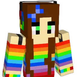 charmed4blue Minecraft avatar bust