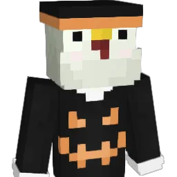 chckn Minecraft avatar bust