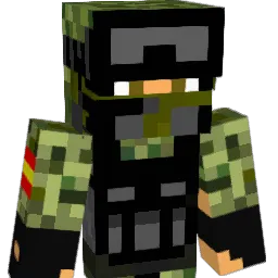chddrs Minecraft avatar bust