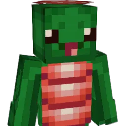chekkit Minecraft avatar bust
