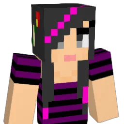 cherrysauras Minecraft avatar bust