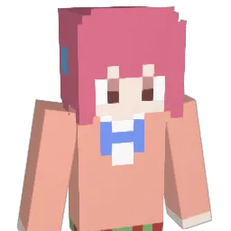 chibiren Minecraft avatar bust