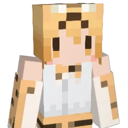 chibitechi Minecraft avatar bust