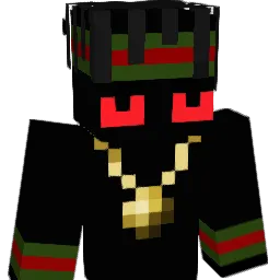 chicaqo Minecraft avatar bust
