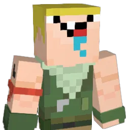 chickenoodles Minecraft avatar bust