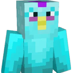chickmix Minecraft avatar bust