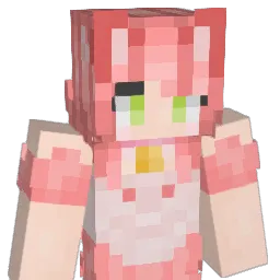 chicolina Minecraft avatar bust