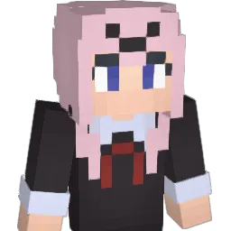 chikaguya Minecraft avatar bust