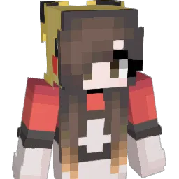 chikapika Minecraft avatar bust