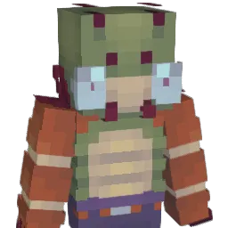 chimedout Minecraft avatar bust