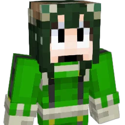 chimura Minecraft avatar bust