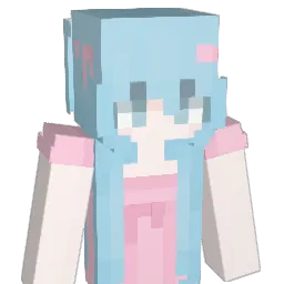 chiumisu Minecraft avatar bust