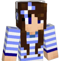 chloeanddad Minecraft avatar bust