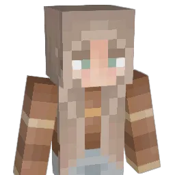 chloecrose Minecraft avatar bust