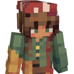 chrryii Minecraft avatar bust