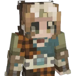 ciico Minecraft avatar bust
