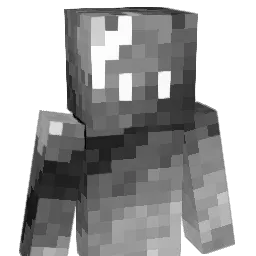 cinded Minecraft avatar bust