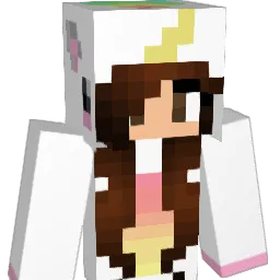 cinerdella Minecraft avatar bust