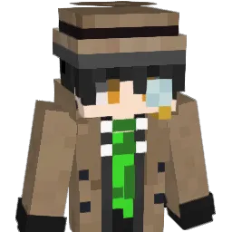 citycolor Minecraft avatar bust