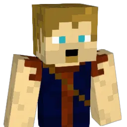 classicblue Minecraft avatar bust
