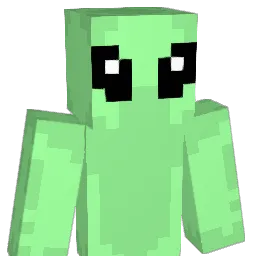 clawdy Minecraft avatar bust