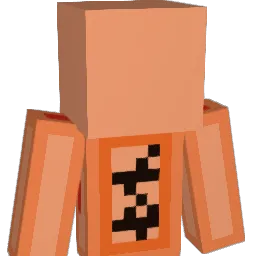 clawtron Minecraft avatar bust