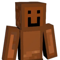 cleanglyphs Minecraft avatar bust