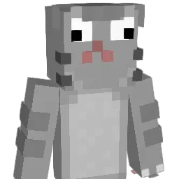 cloutex Minecraft avatar bust