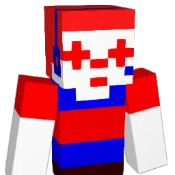 clown_J Minecraft avatar bust
