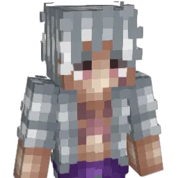 clqclq Minecraft avatar bust