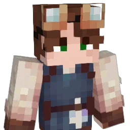 cluhr Minecraft avatar bust
