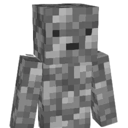cobblestoney Minecraft avatar bust