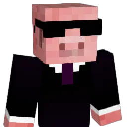 cochonman Minecraft avatar bust