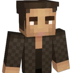 coke500 Minecraft avatar bust