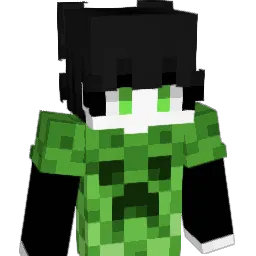 cominglate Minecraft avatar bust