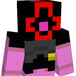 comradered Minecraft avatar bust