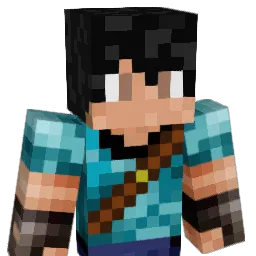 concusser Minecraft avatar bust