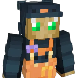 corekie Minecraft avatar bust