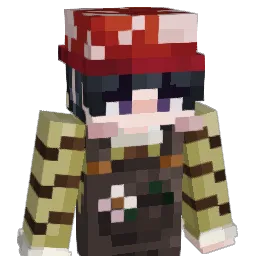 cottonwren Minecraft avatar bust