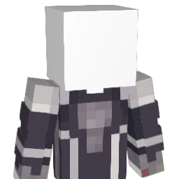 coumfy Minecraft avatar bust