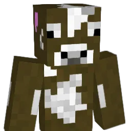 cowplastic Minecraft avatar bust